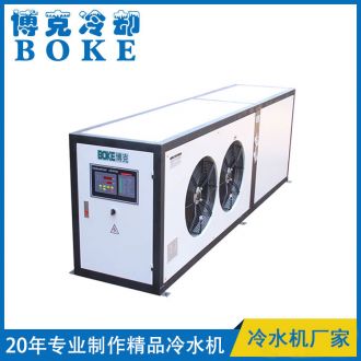 仙桃電磁烘干爐冷卻用風(fēng)冷式冷水機(jī)BKLS-50F